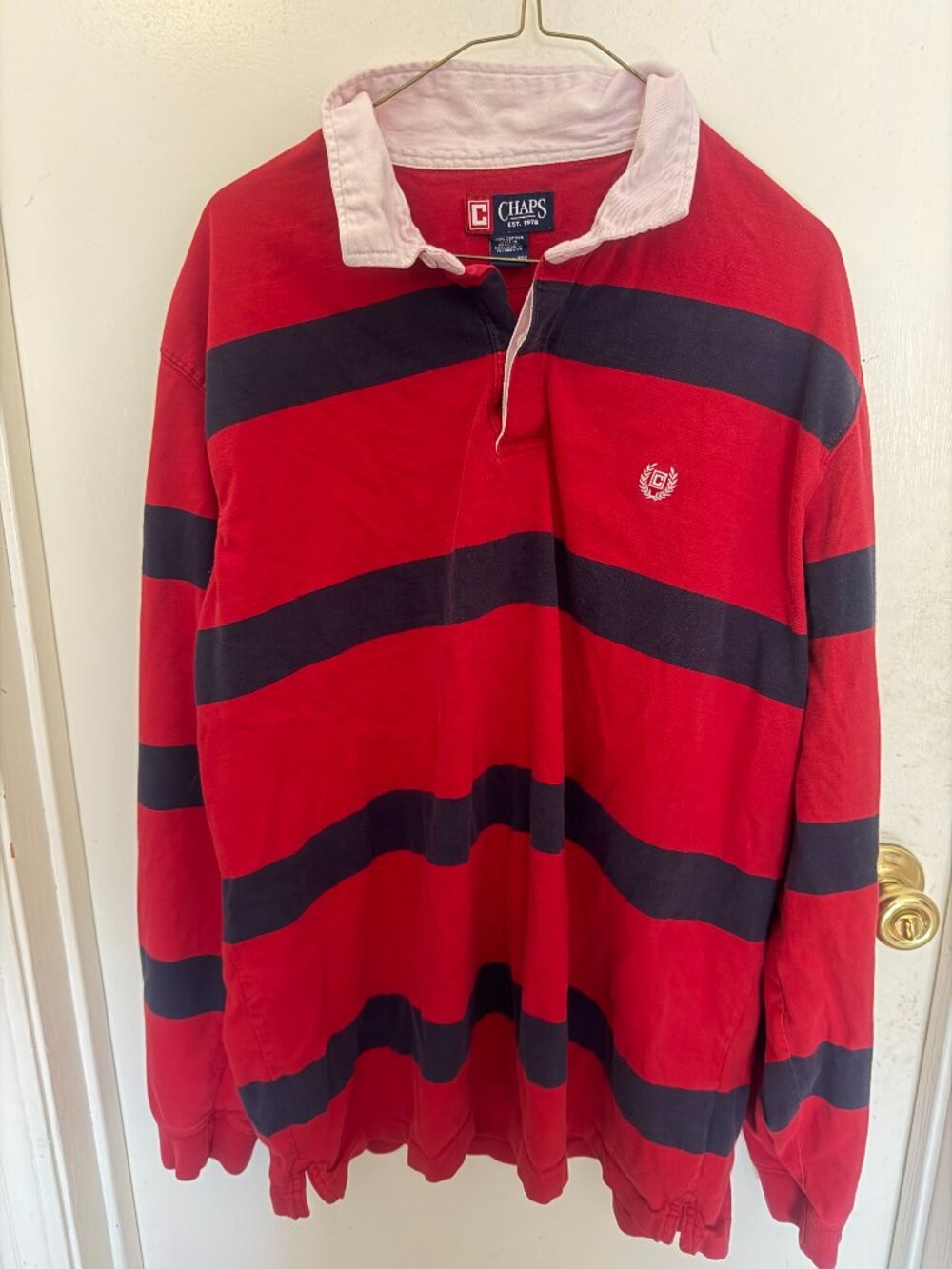 Chaps Rugby Shirt M XXL
